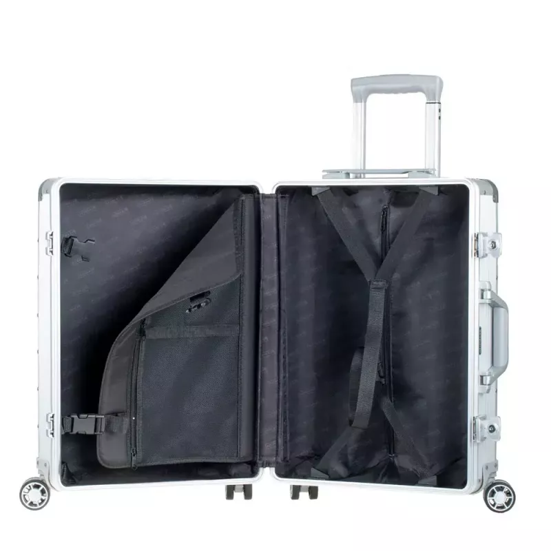 Alumaxx ORBIT harde schaal zilver aluminium trolley