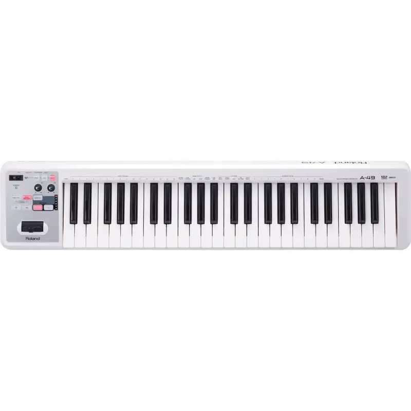 MIDI-toetsenbord Roland A-49 49 toetsen USB wit
