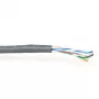 Kabel ACT CAT5E U/UTP PVC massief grijs 305 m