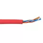 Patchkabel ACT CAT5E U/UTP Litze rood 305 m