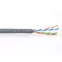 Patchkabel ACT CAT6 U/UTP Litze grijs 305 m