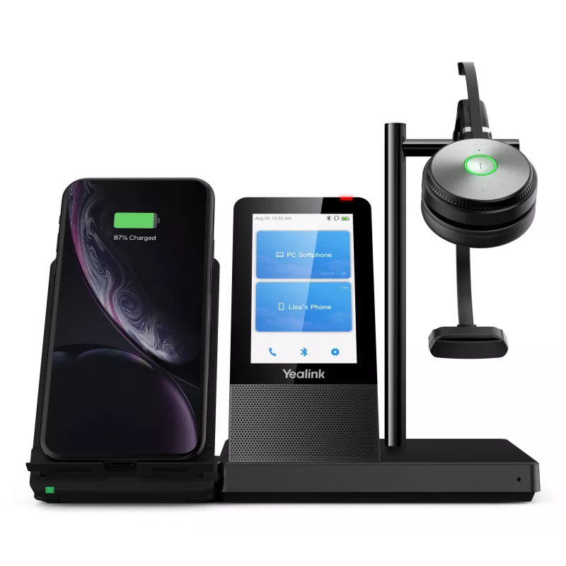 Yealink WH66 Mono UC-DECT draadloze headset