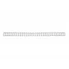 GBC draadbindkammen 3:1 NO4 6mm A4, zilver, 3 vel, metaal, A4, 6 mm, 320 mm