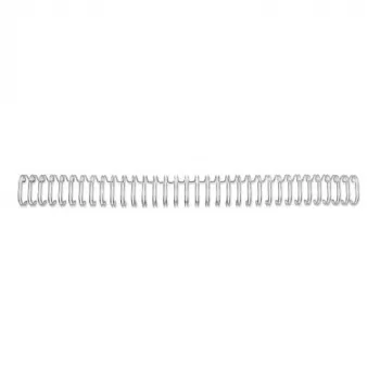 GBC WireBind-binderuggen 3:1 NO5 8mm A4, zilver, 3 vel, metaal, A4, 8 mm, 318 mm