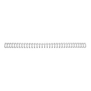 GBC WireBind-binderuggen 3:1 NO6 9,5 mm A4, zilver, 3 vel, metaal, A4, 9,5 mm, 316 mm