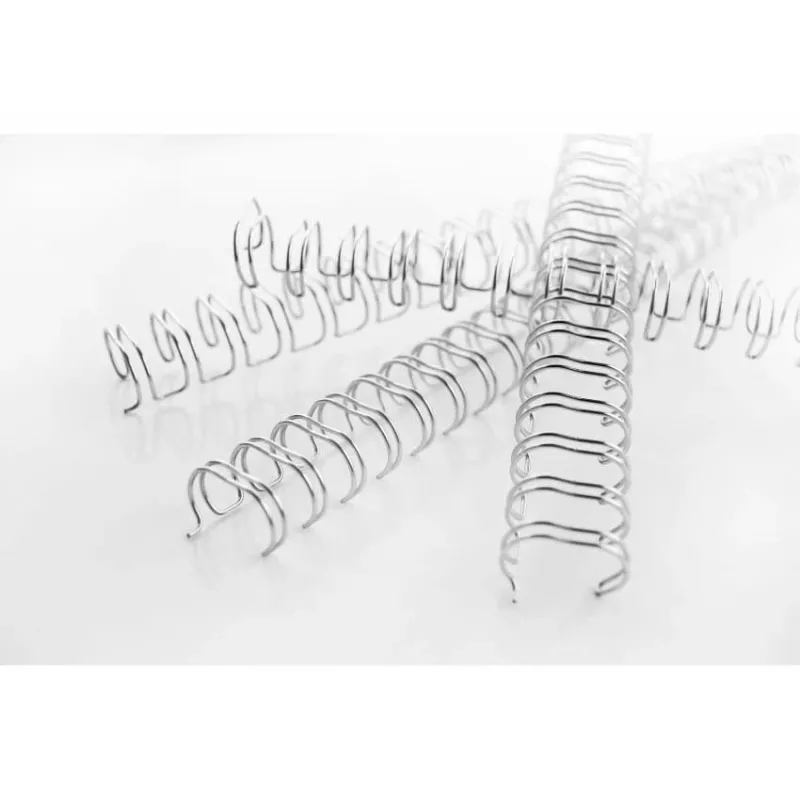 GBC WireBind RG810697 binddraden, 9,5 mm, 34 ringen, A4, 85 vel, 100 stuks, zilver