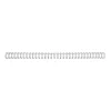 GBC WireBind binderuggen 3:1 NO8 12,5 mm A4, zilver, 3 vel, metaal, A4, 1,25 cm, 280 mm