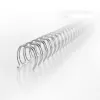 GBC WireBind RG810997 draadbindrugs, 14 mm, 34 ringen, A4, 125 vel, 100 st., zilver