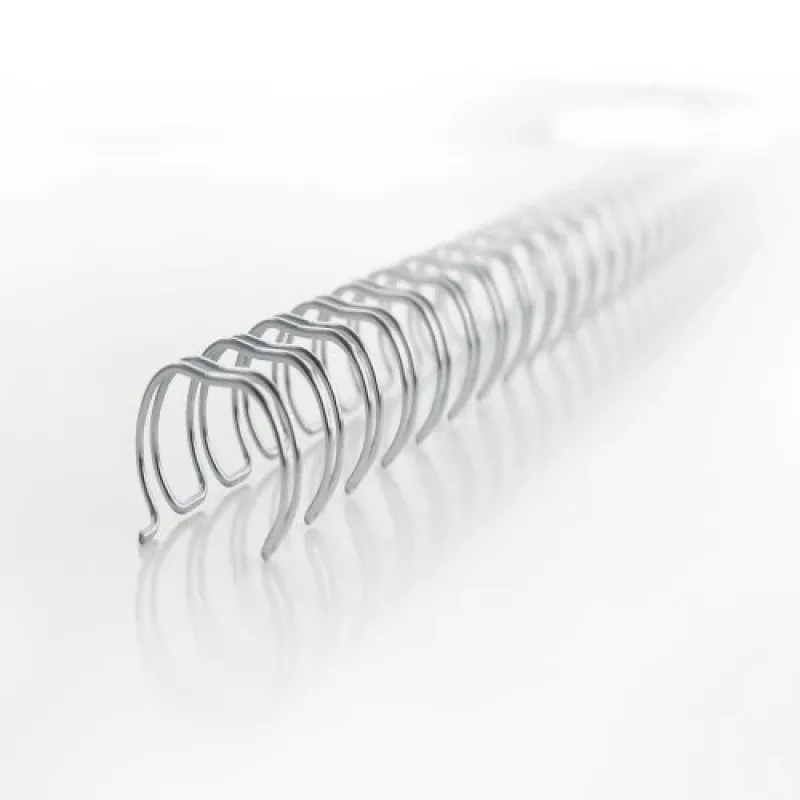 GBC WireBind RG810997 draadbindrugs, 14 mm, 34 ringen, A4, 125 vel, 100 st., zilver
