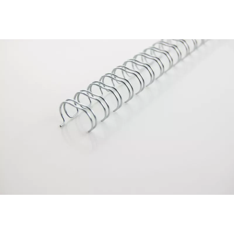 GBC WireBind bindrugken 5 mm, 34 ringen, A4, 35 vellen, zilver, 100 stuks (2101007E)