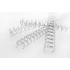 GBC WireBind bindrugken 5 mm, 34 ringen, A4, 35 vellen, zilver, 100 stuks (2101007E)