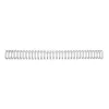 GBC WireBind bindrugken 5 mm, 34 ringen, A4, 35 vellen, zilver, 100 stuks (2101007E)