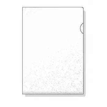 Rexel Embossed A4 L-map transparant (100), A4, polypropyleen (PP), transparant, 100 st., 221 mm, 311 mm