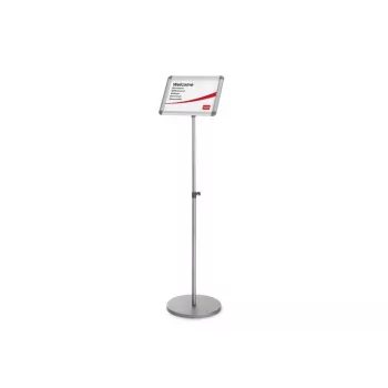 Nobo Essence A4 displaystandaard, zilver, aluminium, 340 mm, 1405 mm