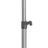 Nobo infostandaard 1902383, A4, 350 x 70 x 1010 mm, in hoogte verstelbaar, ronde voet, zilver