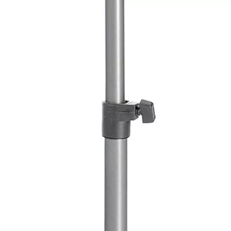 Nobo infostandaard 1902383, A4, 350 x 70 x 1010 mm, in hoogte verstelbaar, ronde voet, zilver