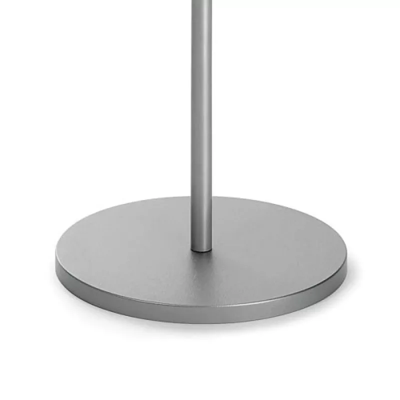Nobo infostandaard 1902383, A4, 350 x 70 x 1010 mm, in hoogte verstelbaar, ronde voet, zilver