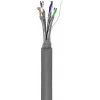 Netwerkkabel Goobay CAT 6 S/FTP PiMF grijs 305m