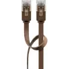 Netwerkkabel Goobay 95896 3m Cat6 U/UTP bruin