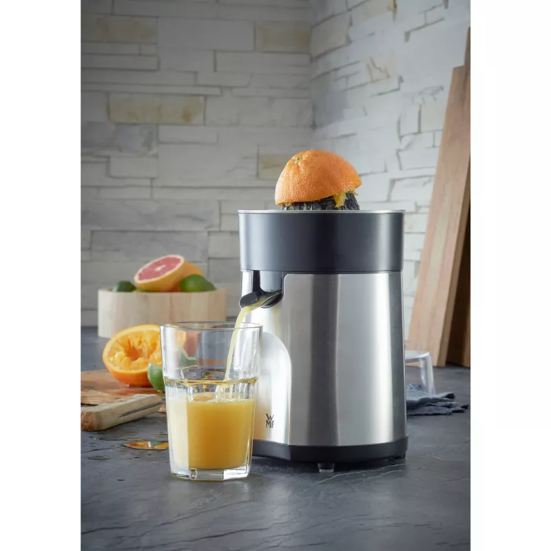 WMF Stelio 04.1603.0012 Elektrische citruspers 85 W zwart, metaalkleur