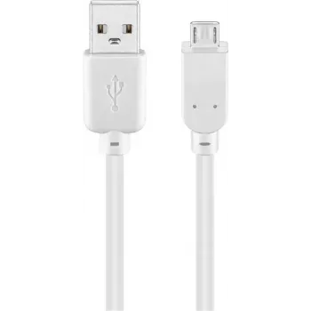 USB 2.0 Hi-Speed-kabel Goobay 96193 1 m wit