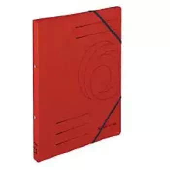 Ordner karton rood A4 Herlitz 11255460