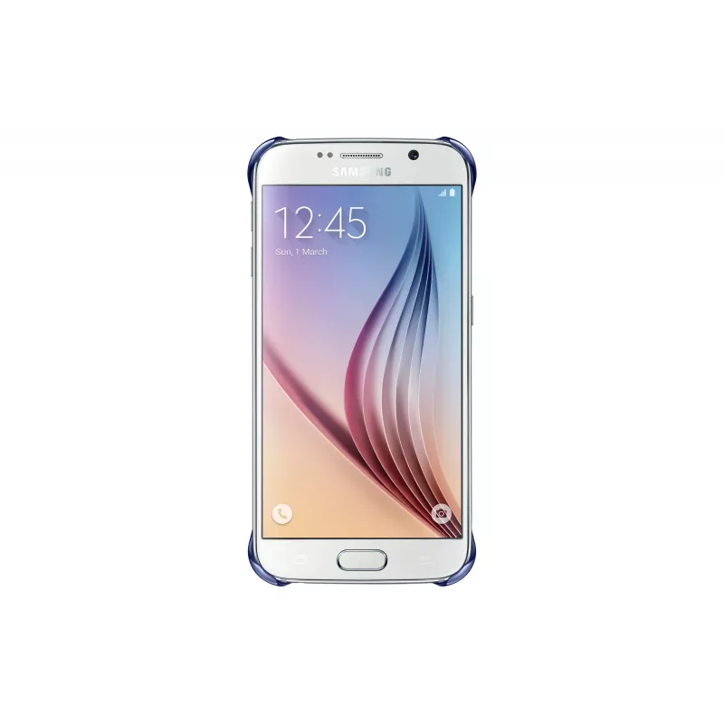 Samsung Clear Cover EF-QG920B voor Galaxy S6, zwart (EF-QG920BBEGWW)