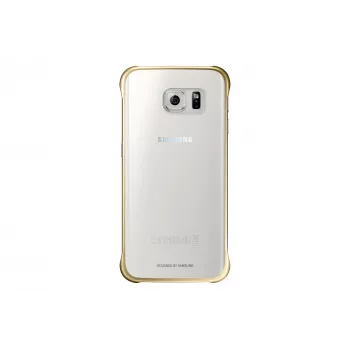 Samsung EF-QG925B telefoonhoesje cover goud, transparant