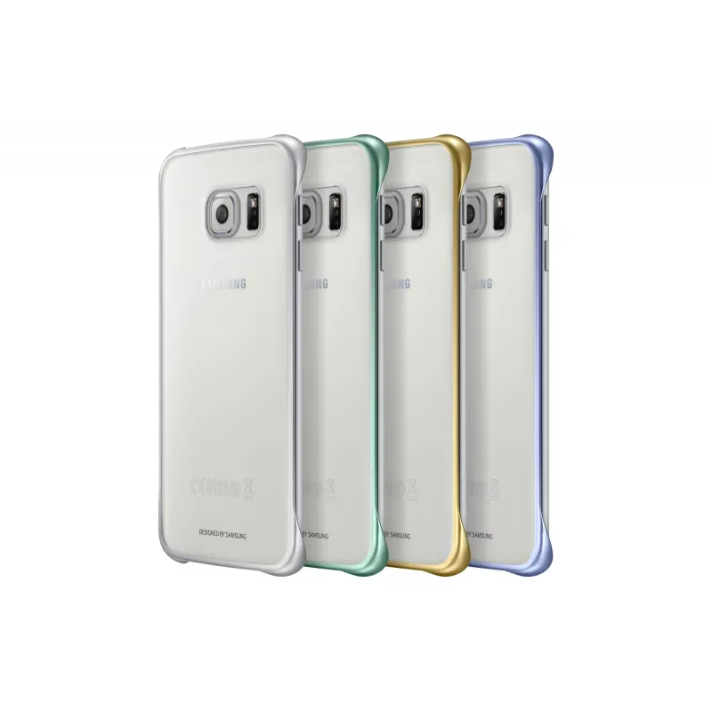 Samsung EF-QG925B telefoonhoesje cover goud, transparant