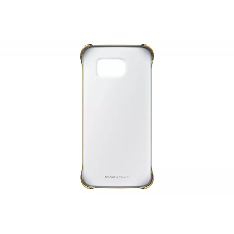 Samsung EF-QG925B telefoonhoesje cover goud, transparant