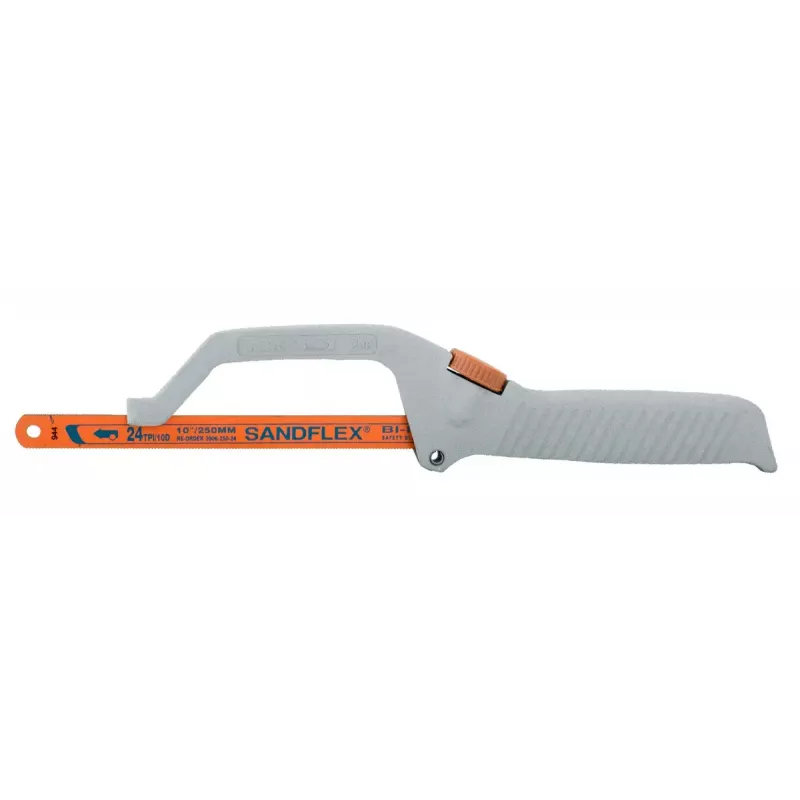 Beugelzaag Bahco 208 25 cm grijs oranje