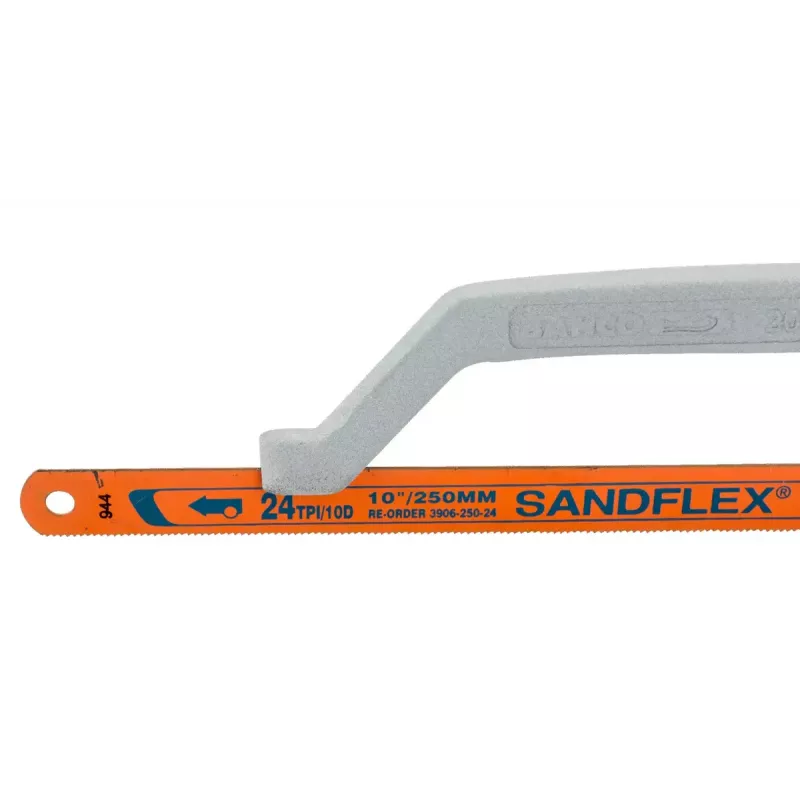 Beugelzaag Bahco 208 25 cm grijs oranje