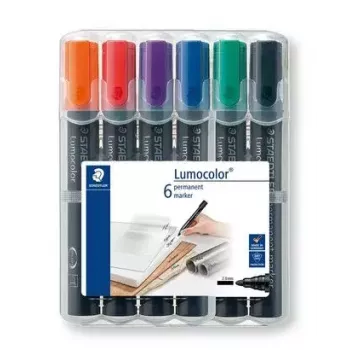 Permanentmarker Staedtler Lumocolor 352 Bullet Tip 6 stuks