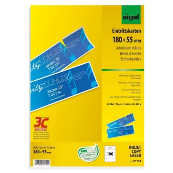 Ticket Sigel LP714 100 stuks