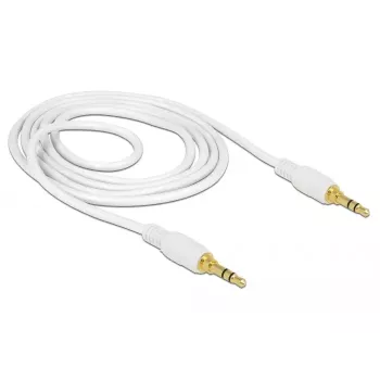 Audiokabel DeLOCK 85548 1m 3,5mm wit
