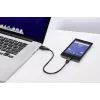 USB-kabel Renkforce RF-4463073 0,15m USB A Micro-USB B zwart