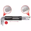 L-vormige inbussleutelset KS Tools 151.2100 metrisch 8 stuks