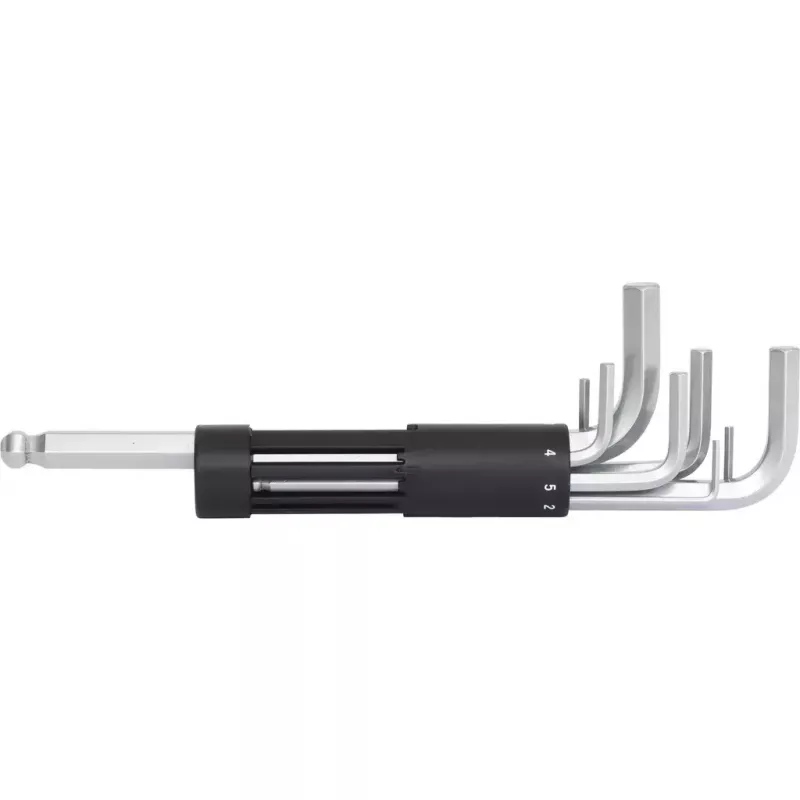 L-vormige inbussleutelset KS Tools 151.2100 metrisch 8 stuks
