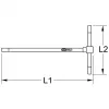 Handschroevendraaier KS Tools 158.51025 lengte 125 mm gewicht 23 g