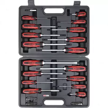 KS Tools ERGOTORQUEplus schroevendraaier- en bitset, 39 stuks