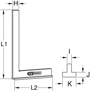 Winkelhaak KS Tools 300.0274 gewicht 620 g