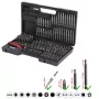 Schroevendraaier-bit-set KS Tools 911.2008 208 stuks nikkel DIN 3126 ISO 1173