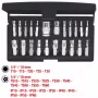 Steeksleutelset KS Tools 911.3120 — 22 stalen steeksleutel-inzetstukken, 432 g