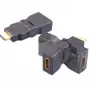 e+p HDWD 7 HDMI-kabel, verguld, zwart