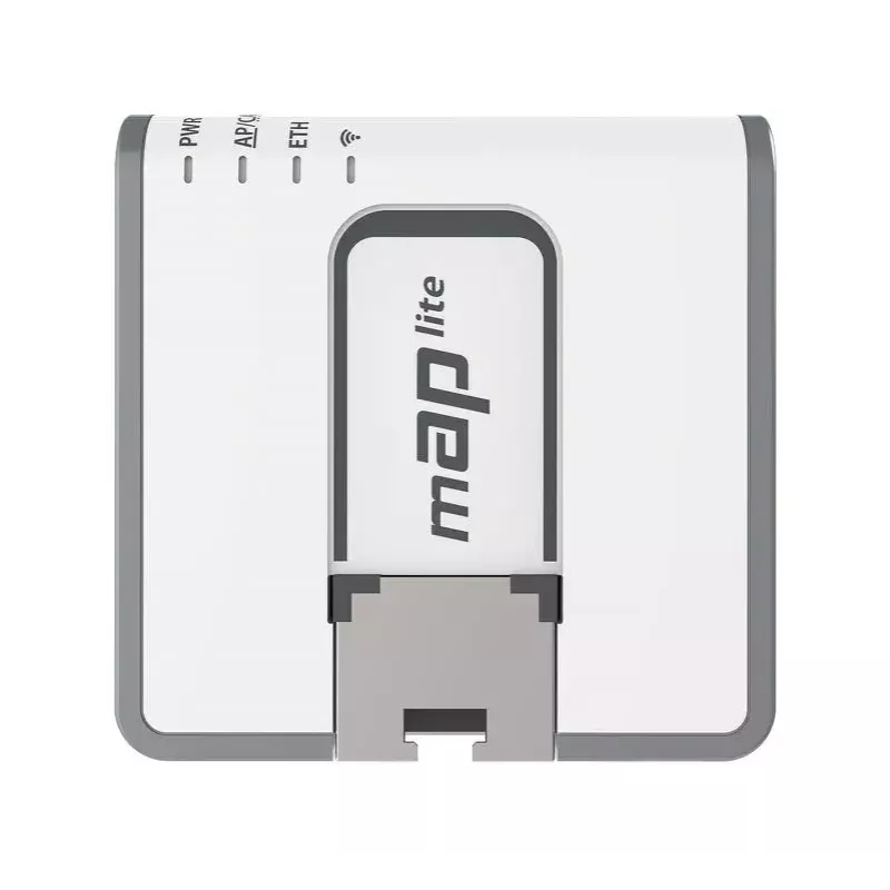 Mikrotik mAP lite, RBMAPL-2ND, 2,4 GHz, PoE, 10/100 Mbit/s, wit
