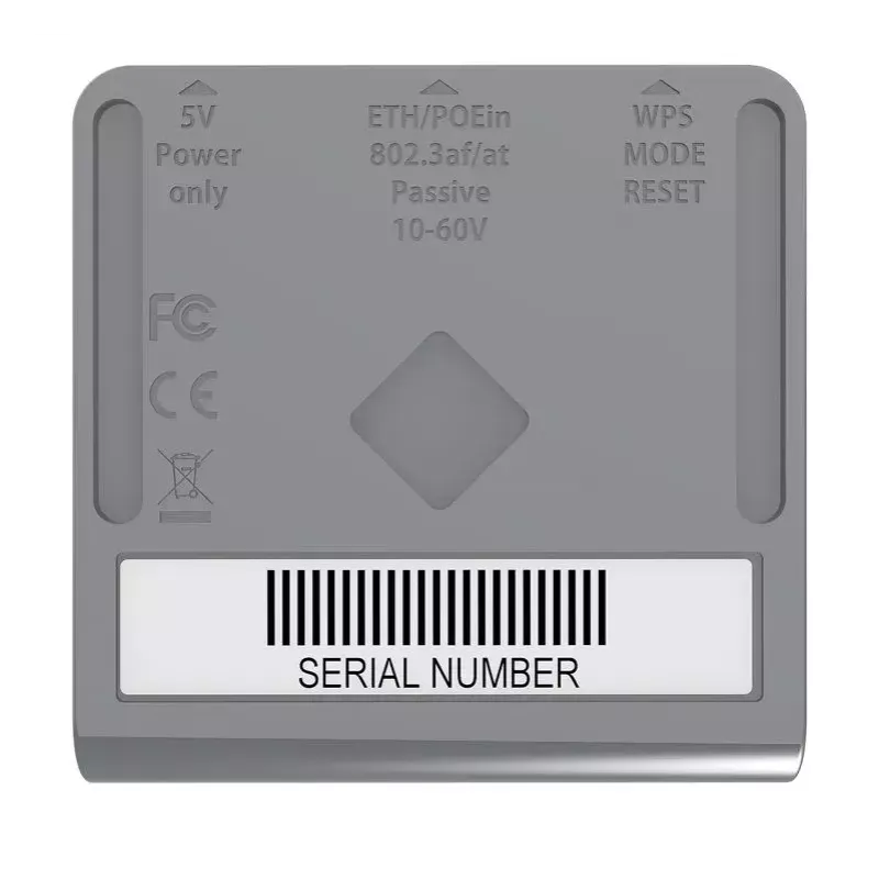 Mikrotik mAP lite, RBMAPL-2ND, 2,4 GHz, PoE, 10/100 Mbit/s, wit