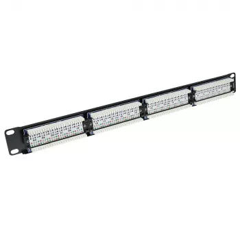Patchpanel 24-poorts onafgeschermd CAT5E ACT PP1001
