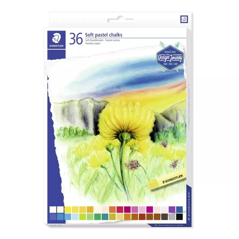 Staedtler Design Journey Zachte pastelkrijt 2430 C36, 36 st.