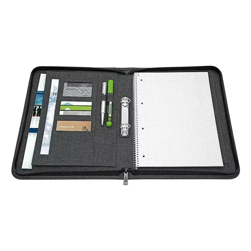 Personal organizer WEDO 58 352412 A4 polyester grijs, 2-rings ordner