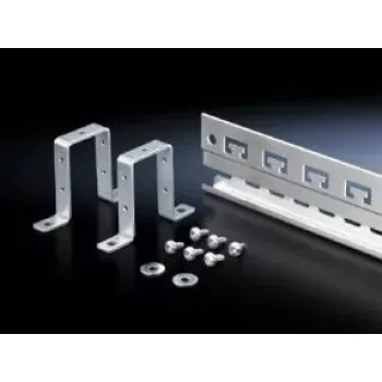 Montagerail voor EMC-installatie Rittal SZ 2388.850 zilver — montagerail, B=800mm
